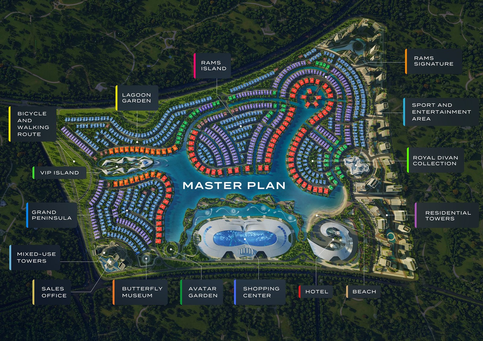 Pavilion master plan at full size.